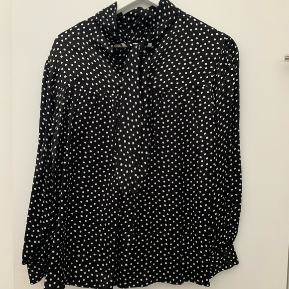 NWT Zara Printed Blouse - Picture 2 of 4